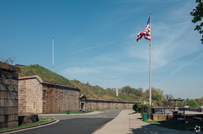 Historic Fort Tomkins was the main battery in the Fort Wadsworth military installation.