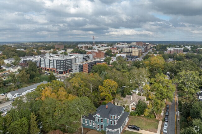 Downtown Athens is a a brisk walk or a short drive away from Rock Springs.