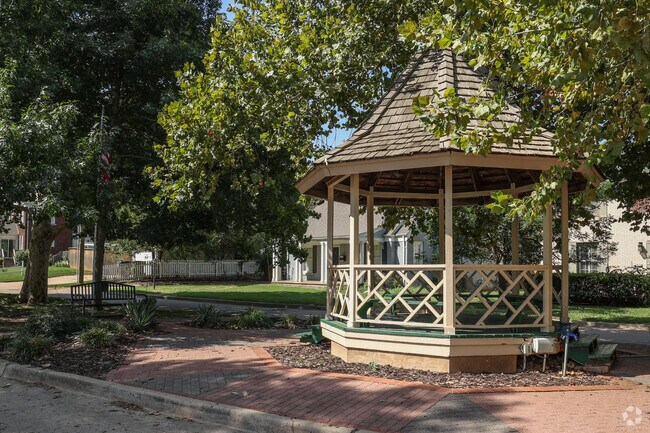 Neighbors can meet at the gazebo in Cleveland UCD.
