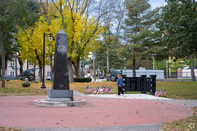 WWII Veterans Memorial State Park has a memorial monument.
