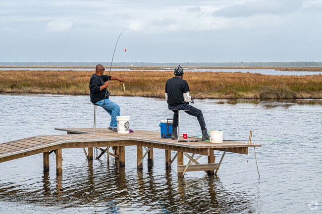 Big Branch Marsh National Wildlife Refuge is a great place to go fishing.