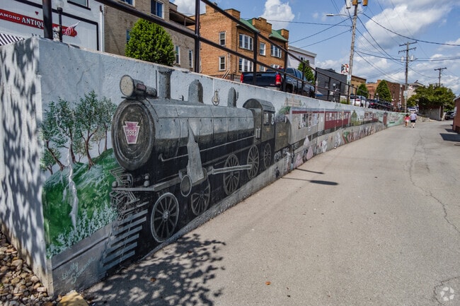 JG's Tarentum Station Grille occupies an old train station converted into a restaurant.