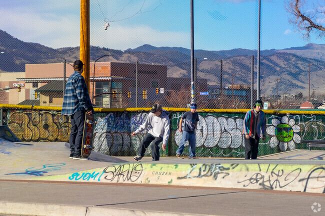 Boulder has over 60 public parks and green spaces, including Scott Carpenter Park.