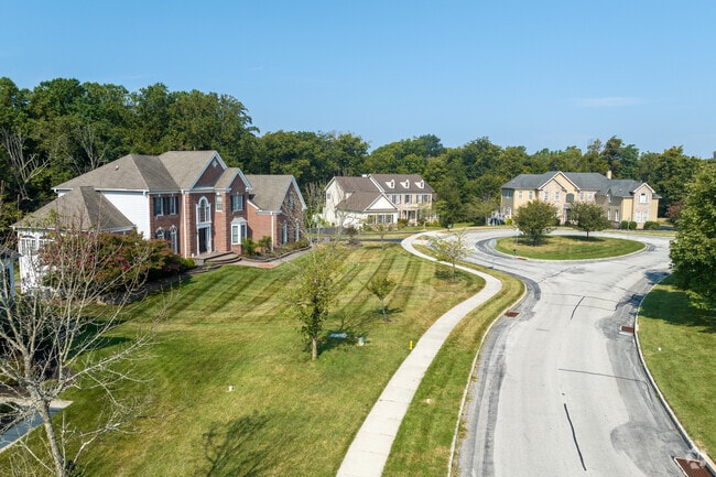These large, single homes are characteristic of Chadds Ford.