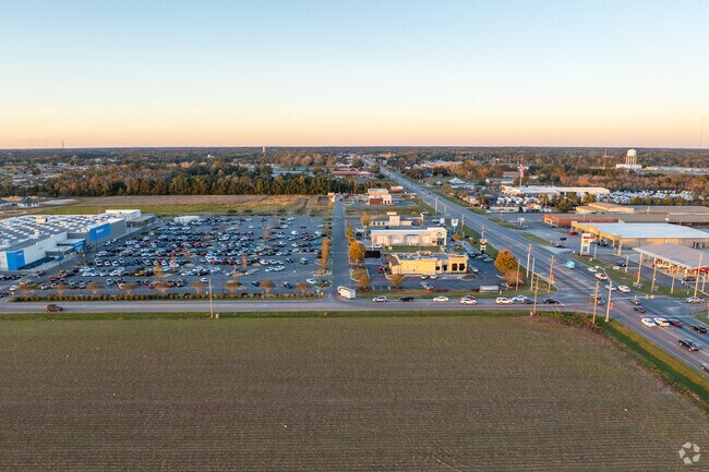 Highway 59 is the the main road through the city center of Robertsdale, AL.
