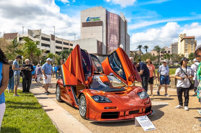 The Lake Mirror Classic is a 3 day car show that attracts thousands from all over the globe.