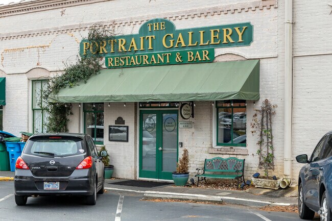 Portrait Gallery Restaurant & Bar fills one of downtown Matthews’ oldest buildings.