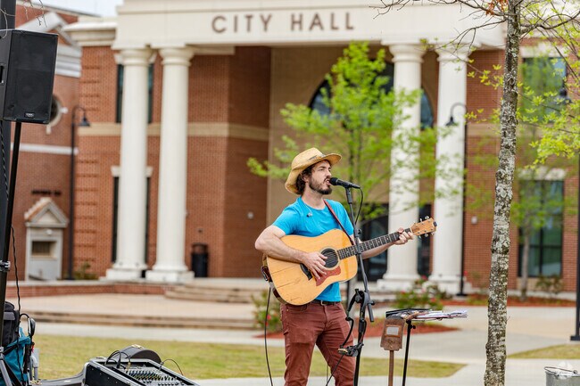 Live music and entertainment options vary weekly at the East Point Farmers Market.