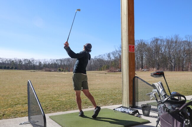 Newbury Golf and Ice Cream is open all year round for those who want to to hit some rounds.