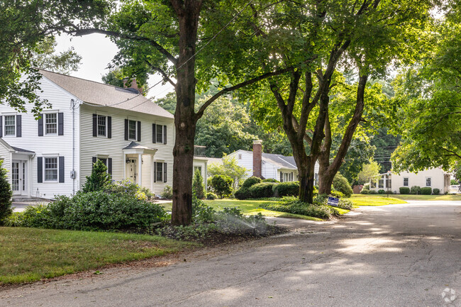Colonial home styles are a popular throughout South End.