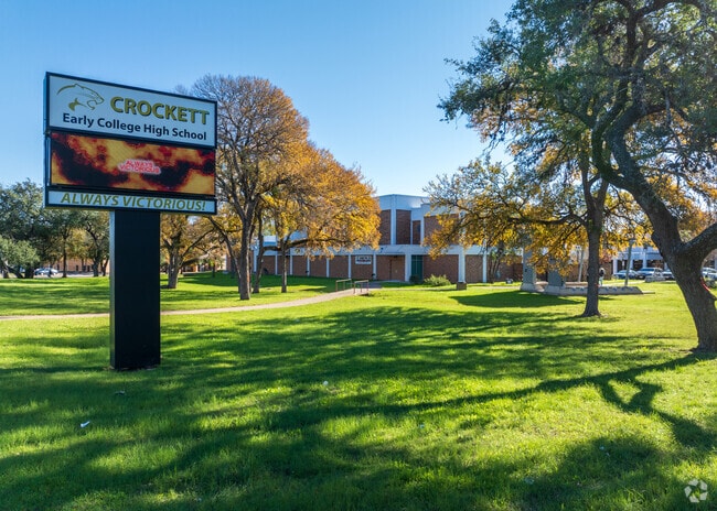 Students leave Crockett High prepared for future success.