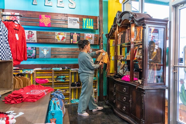 Residents can shop for clothes and other items at a variety of boutique stores in Edinburg.