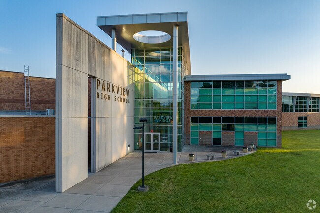 Renovations completed in 2009 updated parts of the Parkview High School building.