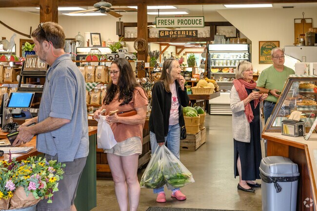 Saundersville Farms is one of several farms in Accord that include a market with fresh produce.
