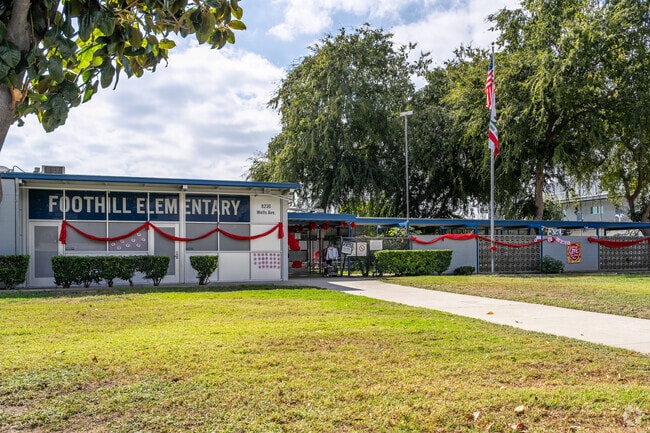 Foothill Elementary School reflects the pride and educational opportunities within its walls.