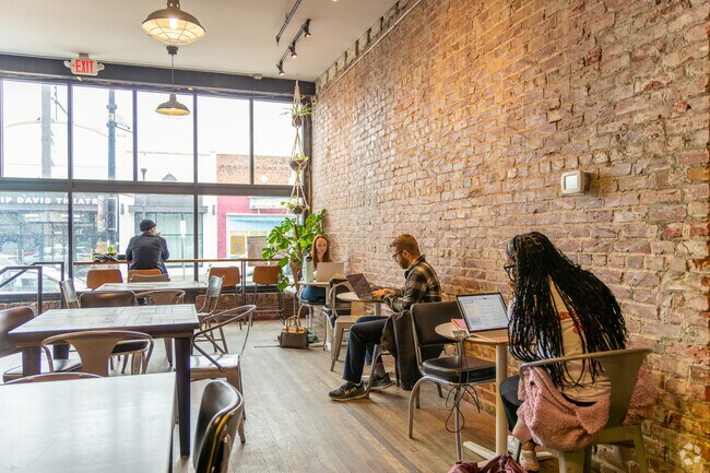 Hardy Coffee Co. in North Omaha is a go-to spot for studying and catching up with friends.