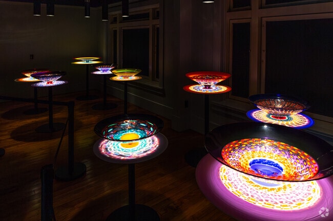 Danville's “GLASS National Art Museum” features the museum collection of internationally known artist Stephen Rolfe Powell.