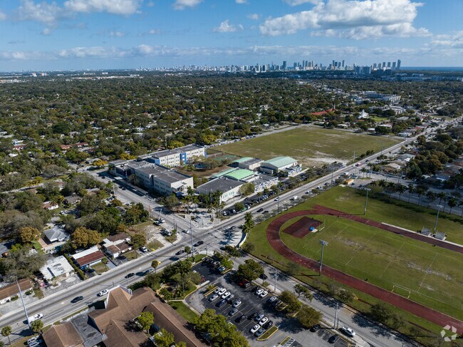 Nearby North Miami Senior High School offers an excellent education and football program.