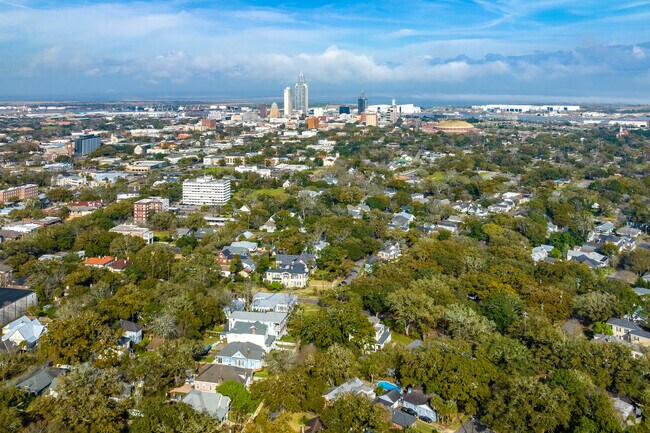 The Washington Square neighborhood is a largely historical residential area of Mobile.