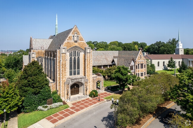 There are many beautiful places to worship in Highland Park.