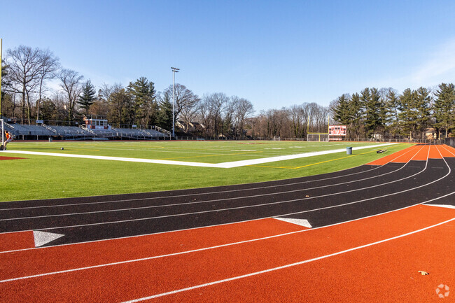 Highland Park High School has a turf field for Soccer and Football.