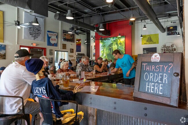 LazyG serves up beer so tasty, you’ll never want to leave. Located north of Peeples Valley.