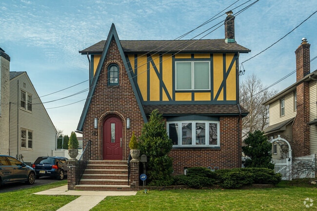 A well-maintained Tudor-style home in Bloomfield.