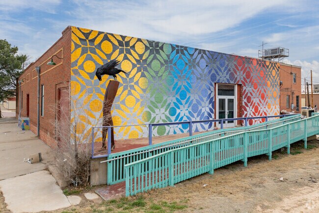 The Plainview Contemporary Art Museum showcases artistic expression in the heartland of Texas.