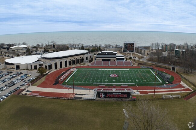Enjoy a football game at Carthage College, a local Villa Capri school.