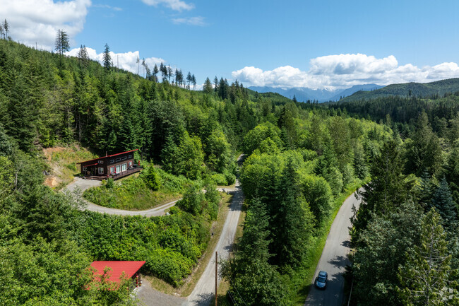 Home in the mountains around Lake Cavanaugh