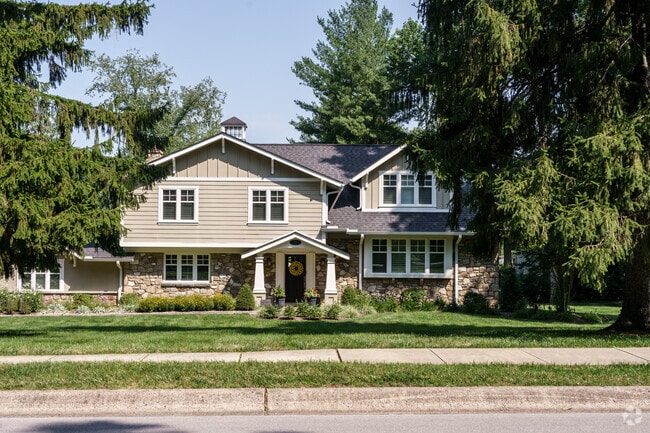Craftsman-style homes are a familiar sight in St. Davids.