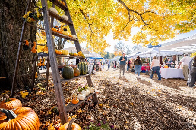 The Fall Fest at Butterfly Farm in Lime Rock celebrates all things autumn with local venders and decore.