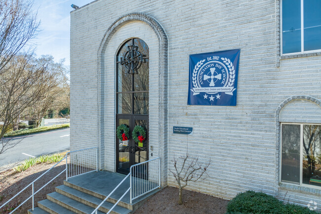 Annunciation Day School sits on Clairmont Road between Lavista and Briarcliff roads.