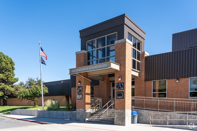 Buckingham Elementary School serves grades K-5 in the Mountain View neighborhood of Bend.