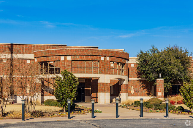 The main building of Oklahoma School of Science and Mathematics is a beautiful structure.