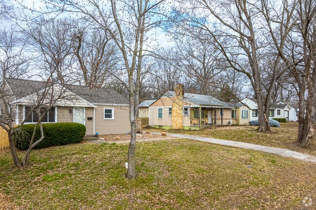 Ranch homes surrounded by trees are popular in Boone Hills.