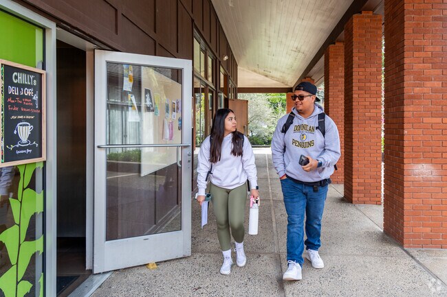 Chilly's Cafe provides cafe-style meals for students at Dominican University of California.