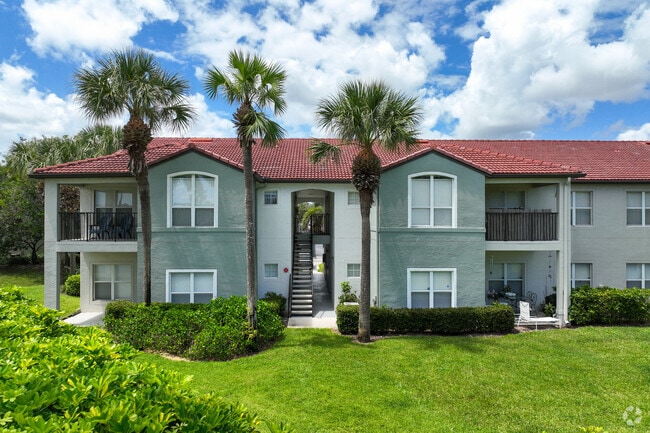 Two-story condominiums are a popular choice in the Downtown Palm Beach Gardens neighborhood.