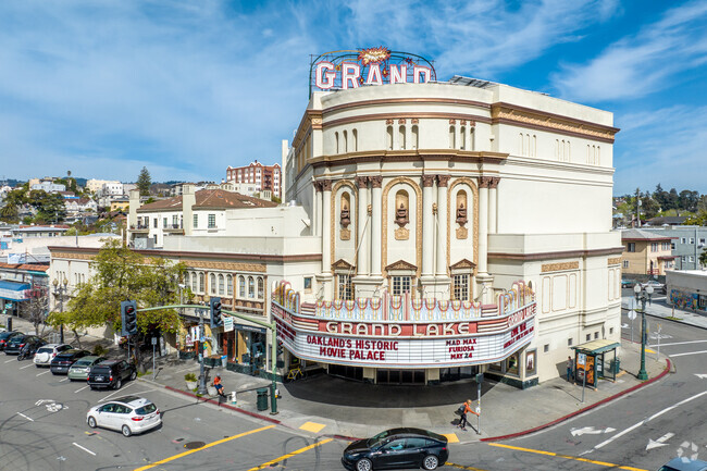 The Grand Lake Theater is only about 2 miles west of Tuxedo.