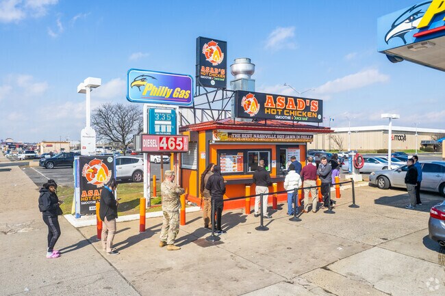Savor Asad's sizzling hot chicken, in Rhawnhurst.