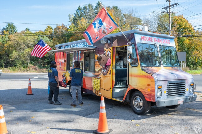 Plympton residents can't help but stop at Moore Dogs food truck when they're passing by.