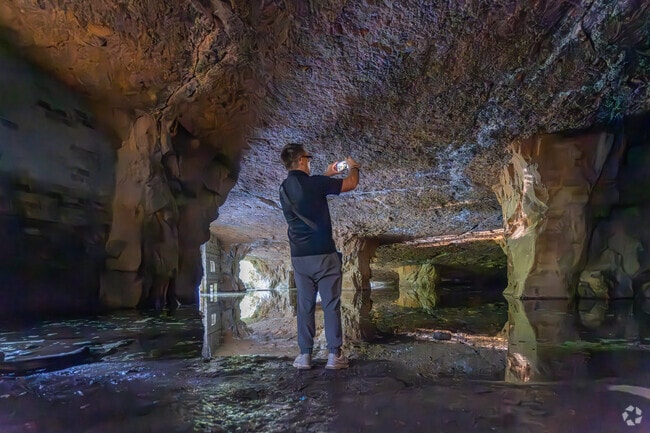 Rosendale's art scene is underground at Widow Jane Mine, a former mine turned event venue.