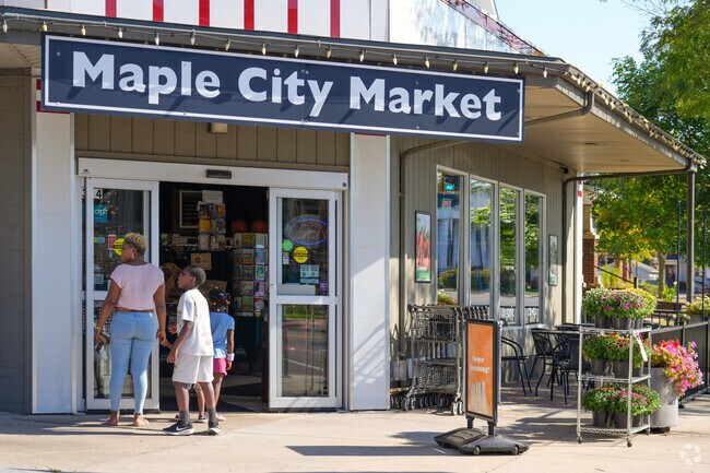 Maple City Market is a local co-op in Goshen's Downtown Historic District offering fresh food.