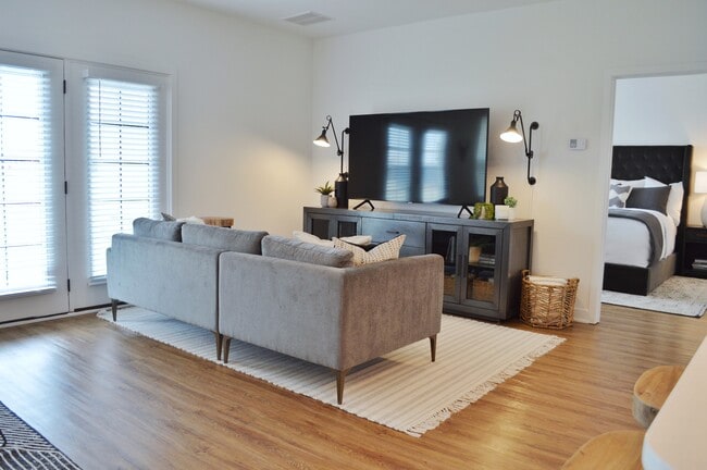 Wood Plank Flooring Throughout