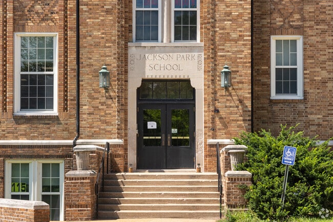 Jackson Park Elementary School offers a nurturing learning environment.