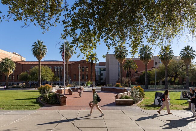 Go for a walk on the beautiful University of Arizona campus.