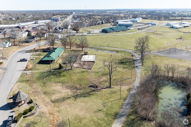 Young Park in Harrodsburg offers a fishing pond, picnic shelters and a walking trail.
