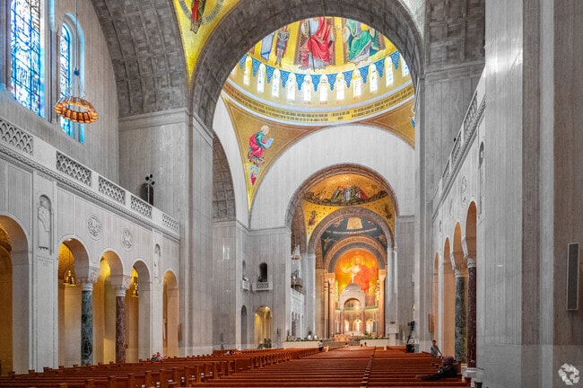 Brookland is home to the Basilica of the National Shrine of the Immaculate Conception.