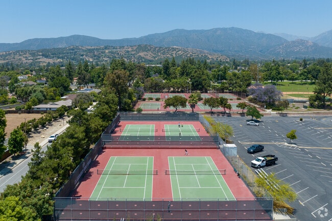 Tennis program provided at Claremont High School in Claremont,Ca.