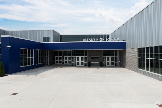 With a modern feel Albany High School is a great place to start your day.